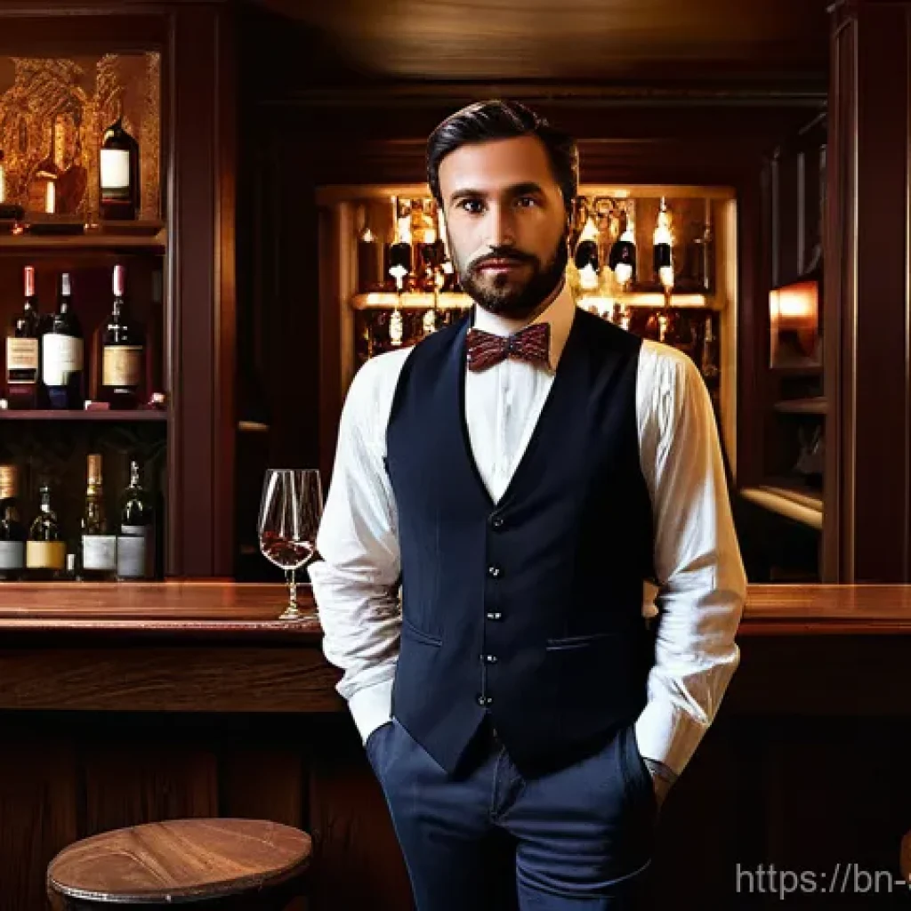 와인 바 개업 준비 팁 - **Prompt 1: "A cozy and elegant vintage European-themed wine bar interior at dusk. The space feature...