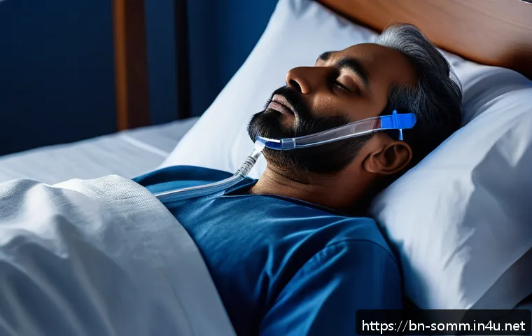 소믈리에 필수 이론 정리 - A detailed medical illustration showing a middle-aged Bengali man experiencing oxygen deficiency dur...